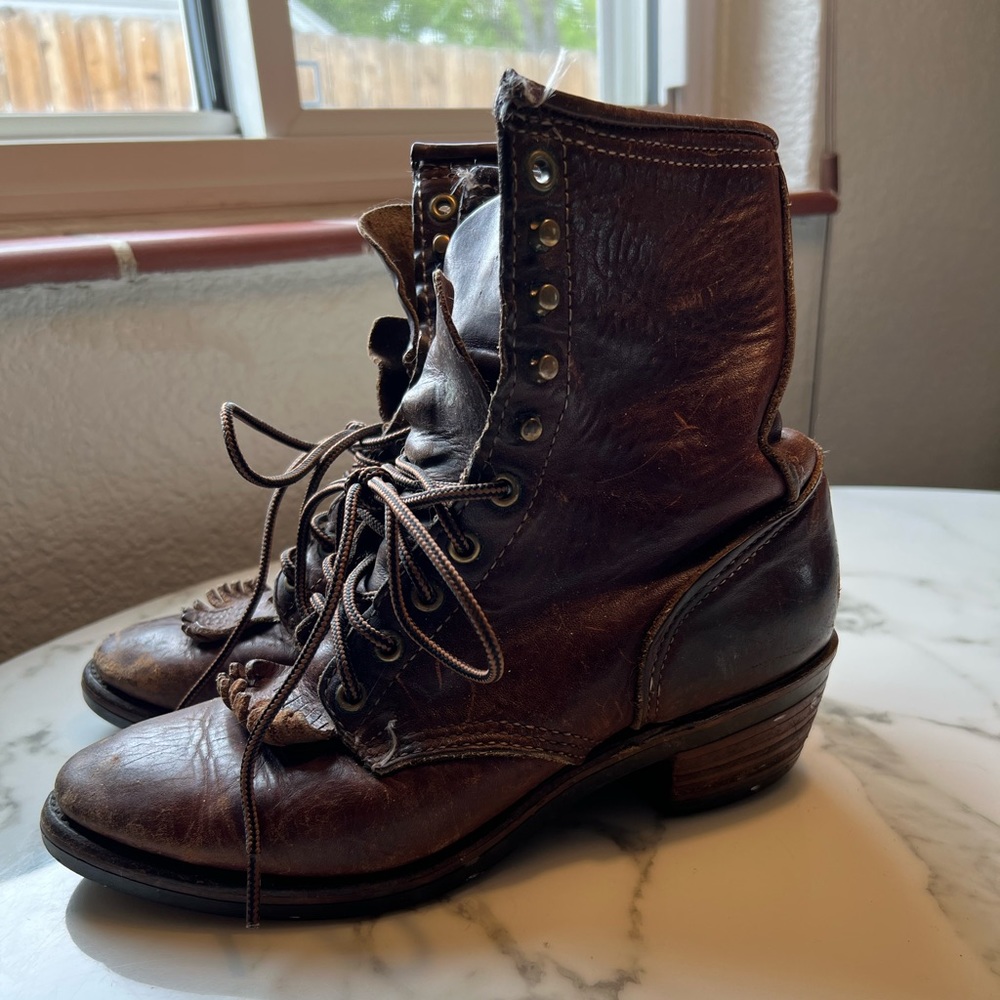 Brown Roper Boots - Picture 5 of 10